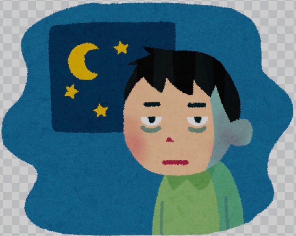 #不眠症！日本人のおよそ2割が不眠症である。