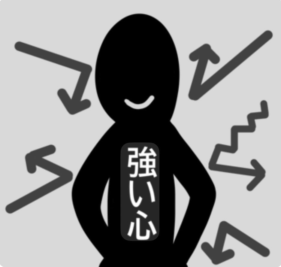 #メンタル！メンタルの強い人の口癖とは？①まあなんとかなる、②とりあえずやってみる、③自分は自分　他人は他人、④失敗も経験のうち、⑤休むのも大事などです！