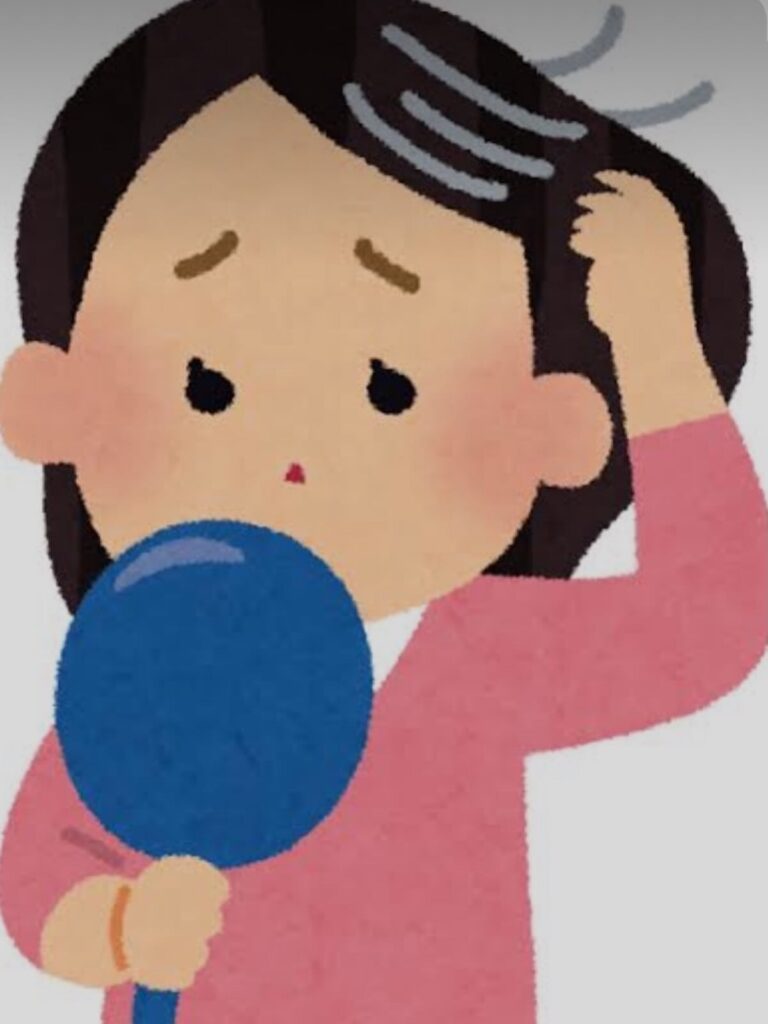 #白髪!ビタミンDが不足すると、色素生成が低下し白髪が増えやすくなる。